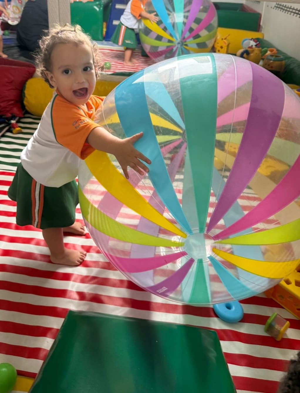 Cuidadora com bebê